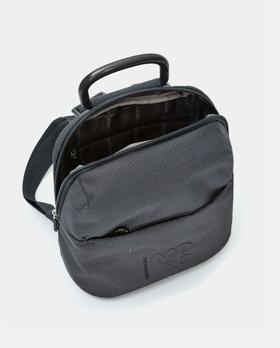 Mochila com Formas Arredondadas Cinzento-escuro-4