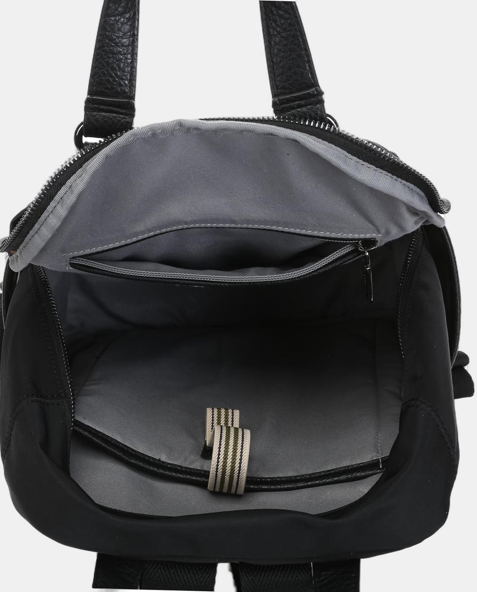 Mochila Freedom em Nylon Reciclado Preto-6