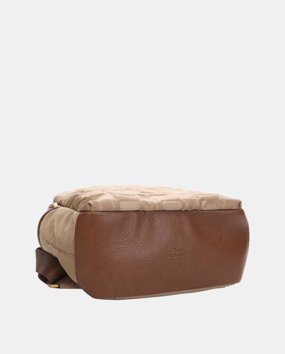 Mochila Freedom em Nylon Reciclado Camel-4