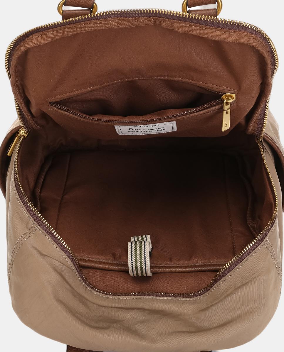 Mochila Freedom em Nylon Reciclado Camel-6
