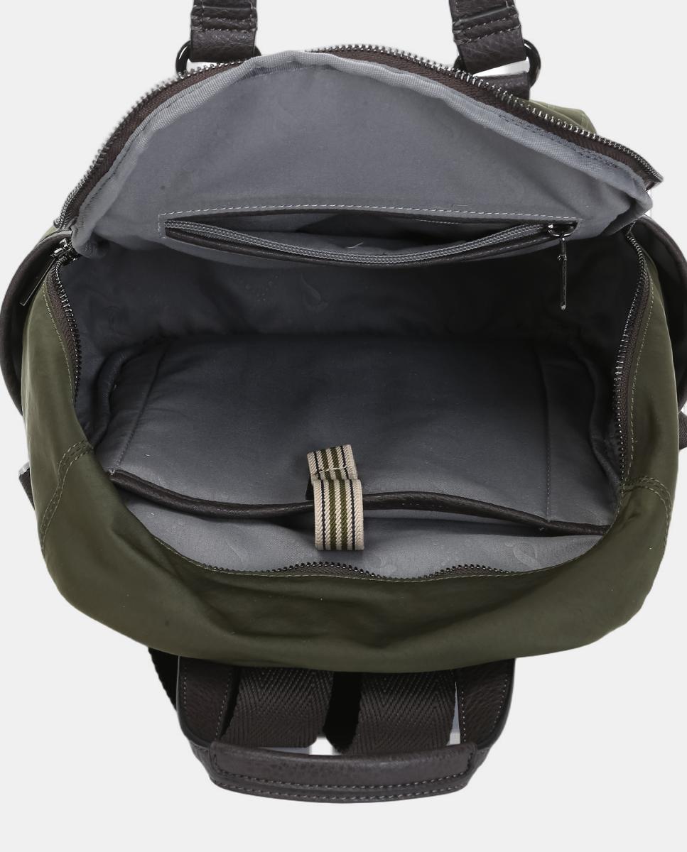Mochila Freedom em Nylon Reciclado Verde-6