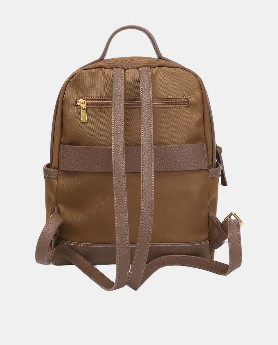 Mochila Freedom em Materiais Reciclados Camel-3