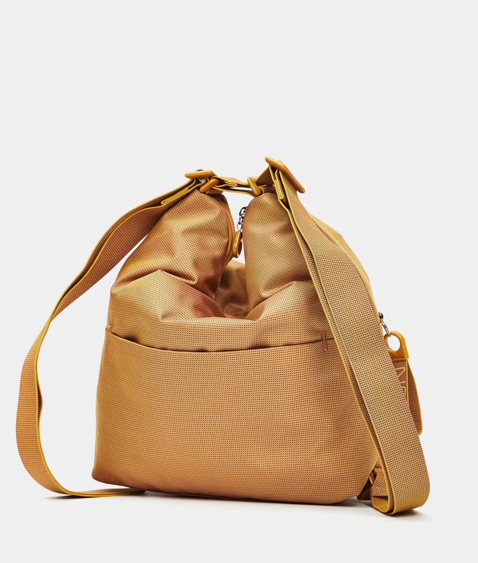 Mala Conversível em Mochila - Cinzento Mostarda-3