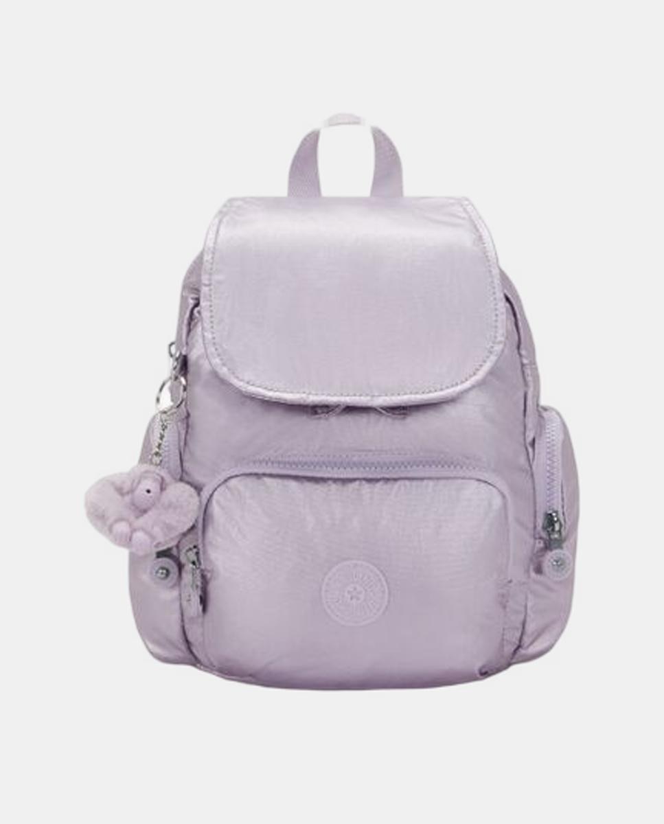 Mini-Mochila com Correias Ajustáveis Lilás-1