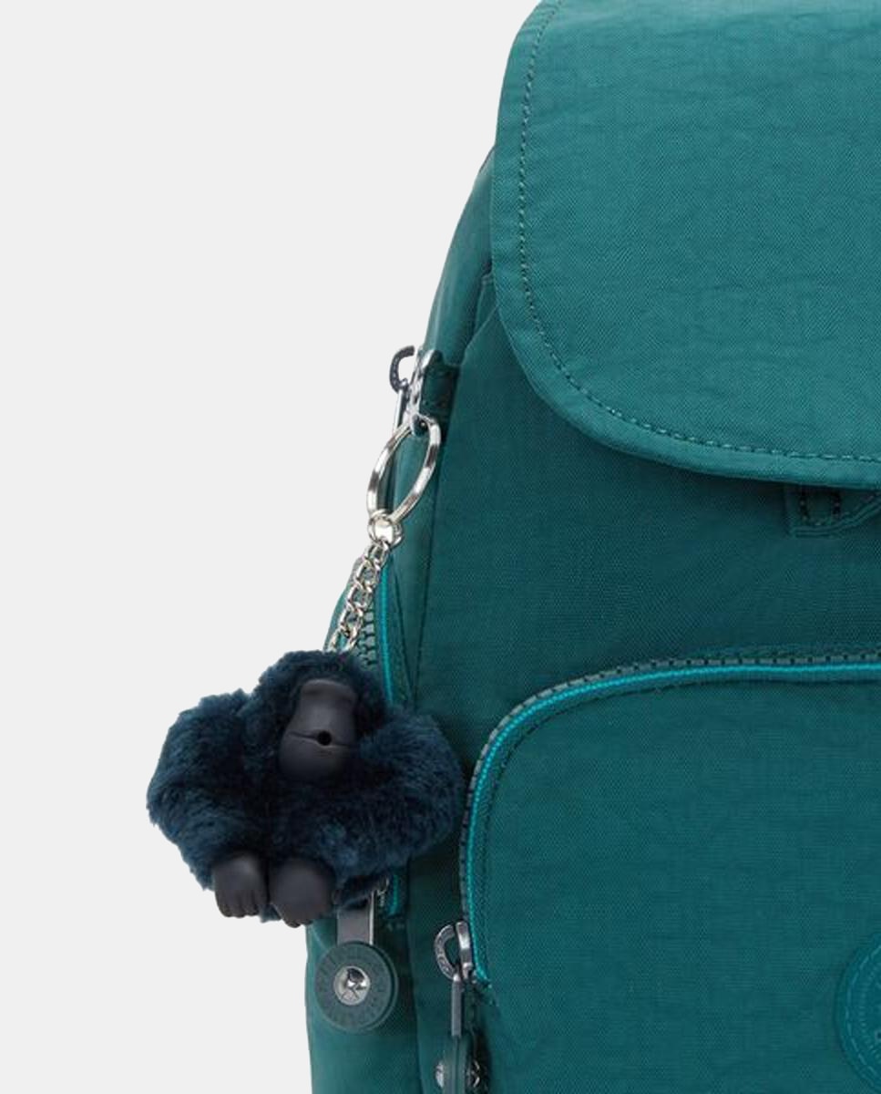 Mini-Mochila com Correias Ajustáveis Verde-5