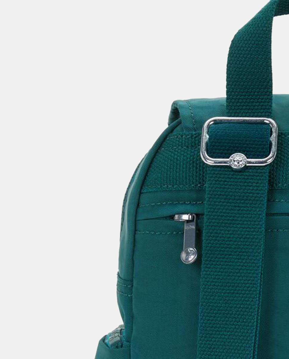 Mini-Mochila com Correias Ajustáveis Verde-6