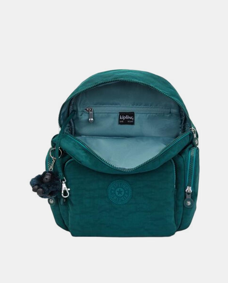 Mochila Pequena com Correias Ajustáveis Verde-3
