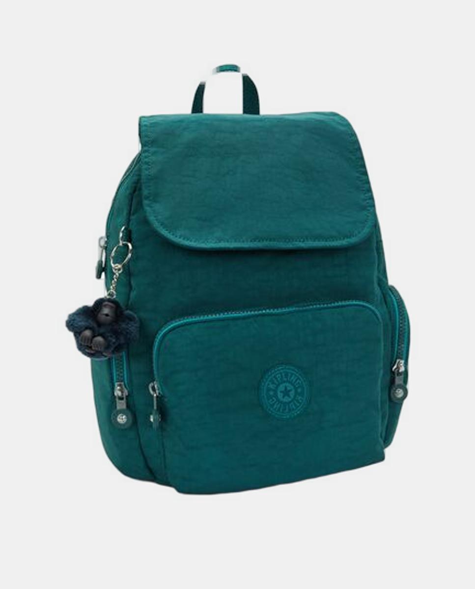 Mochila Pequena com Correias Ajustáveis Verde-4