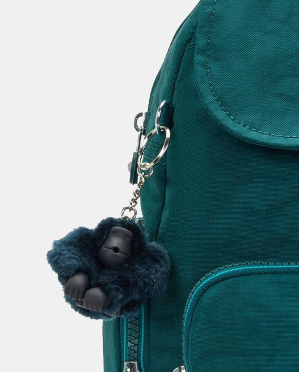 Mochila Pequena com Correias Ajustáveis Verde-5