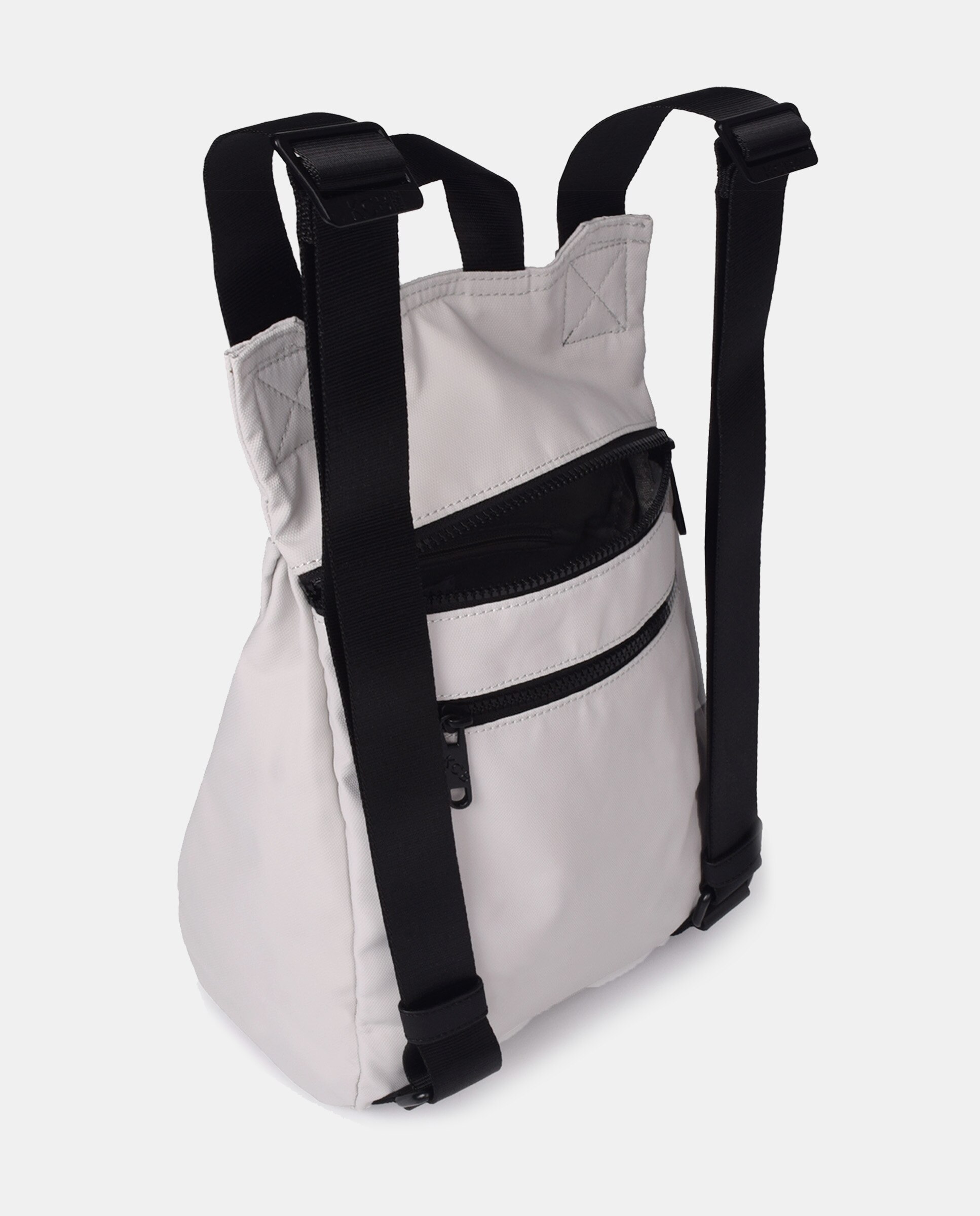 Imagen 3 de Mochila antirrobo grande KCB Dual - Negro Beige