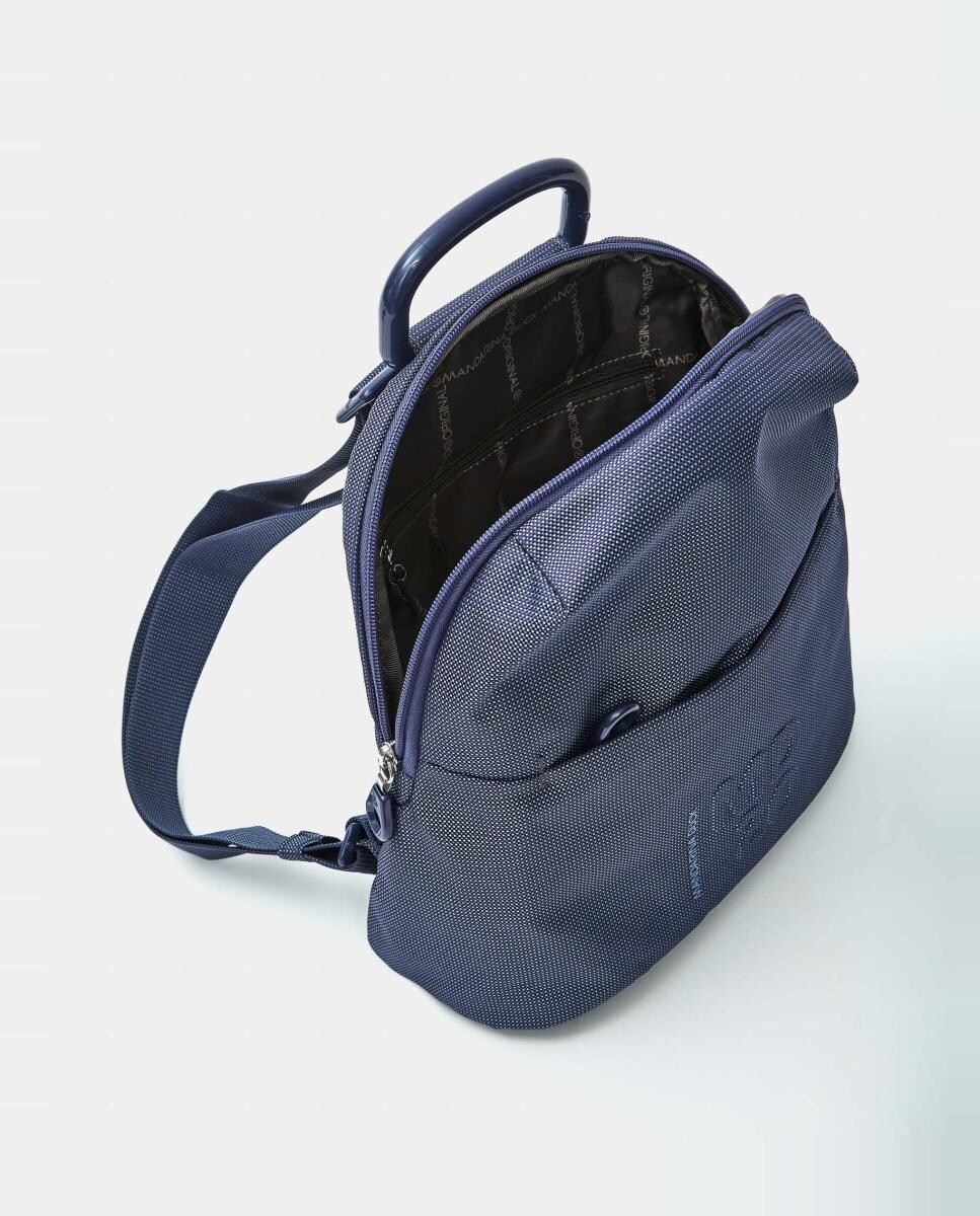 Mochila com Formas Arredondadas Azul-4