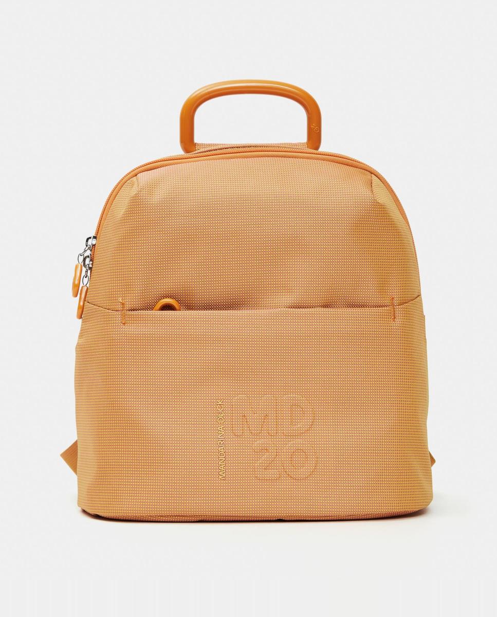 Mochila com Formas Arredondadas Laranja-1