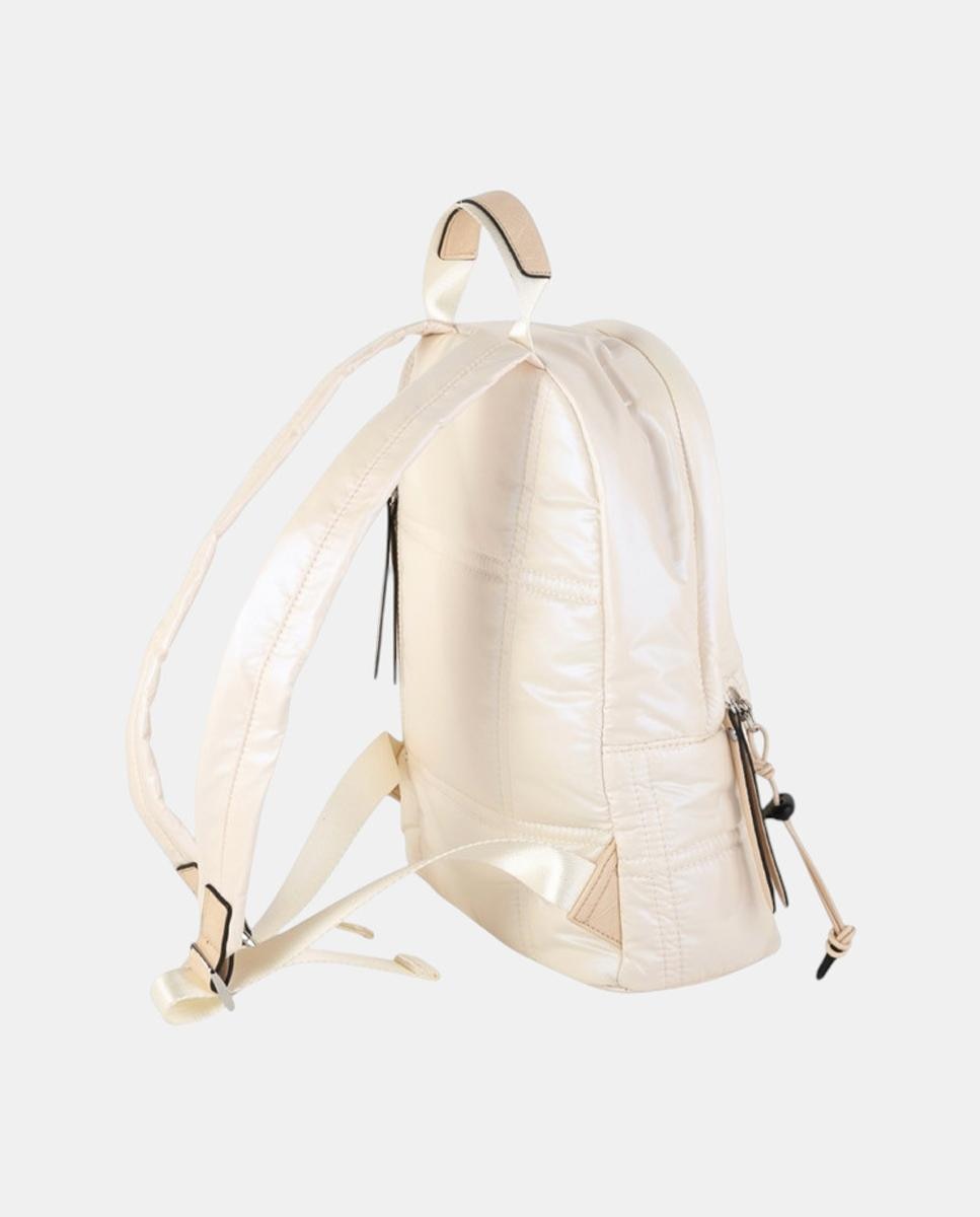 Mochila Urbana Acolchoada Média em Nylon Técnico Cru-2