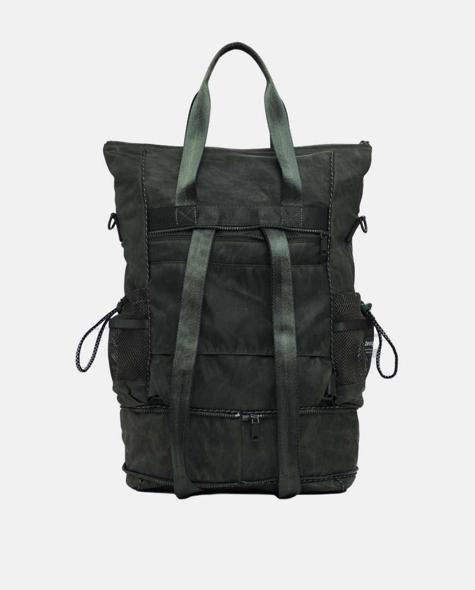 Mochila Grande Voyager Multiposições Caqui-3