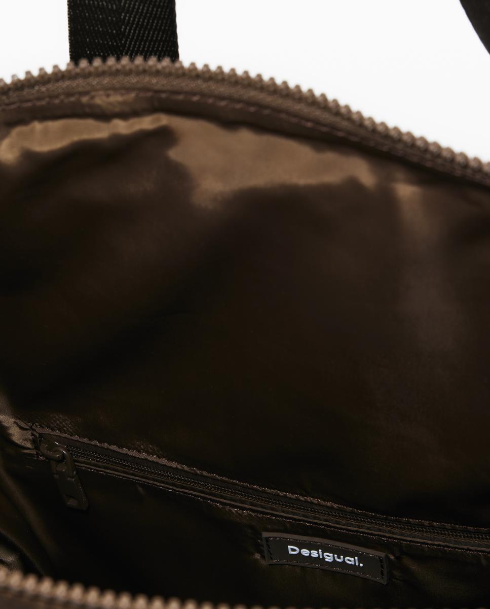 Mochila Grande Voyager Multiposições Castanho-4