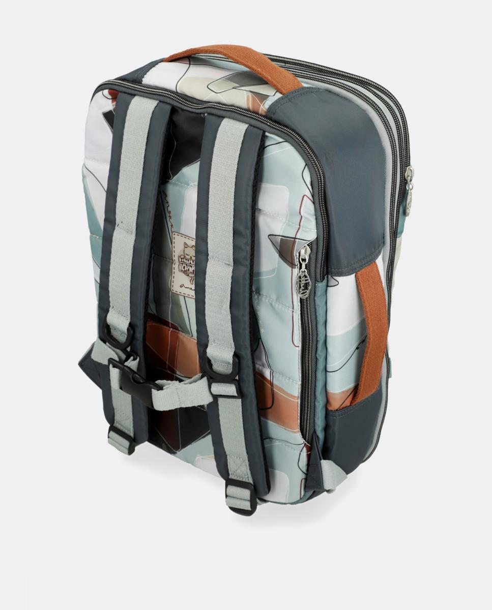 Mochila de Viagem Sophia Multicolor-4