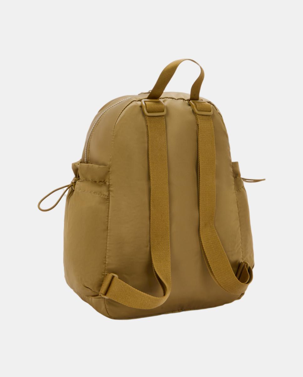Mochila de Tamanho Médio com Bolso com Cordão de Ajuste Castanho-2