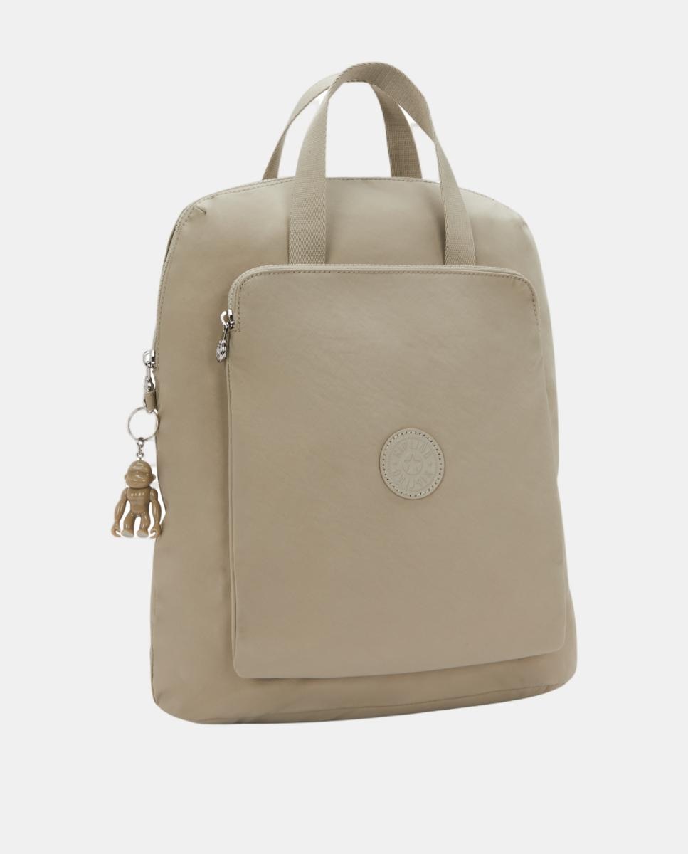 Mochila com Compartimento para Portátil, Modelo Kazuki Bege-4