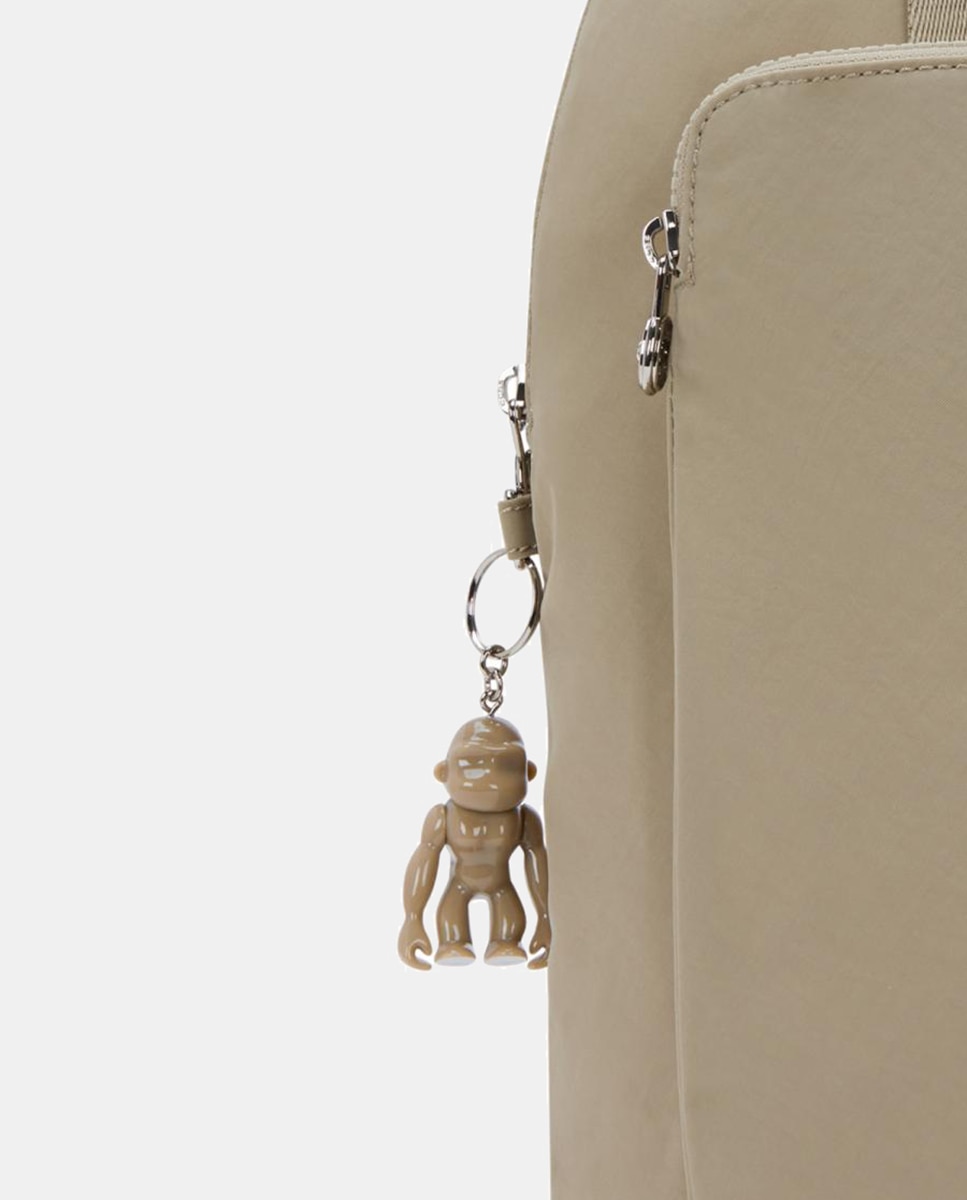 Mochila com Compartimento para Portátil, Modelo Kazuki Bege-5