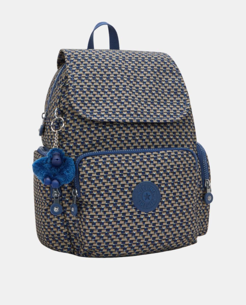 Mochila Pequena com Correias Ajustáveis Azul-4
