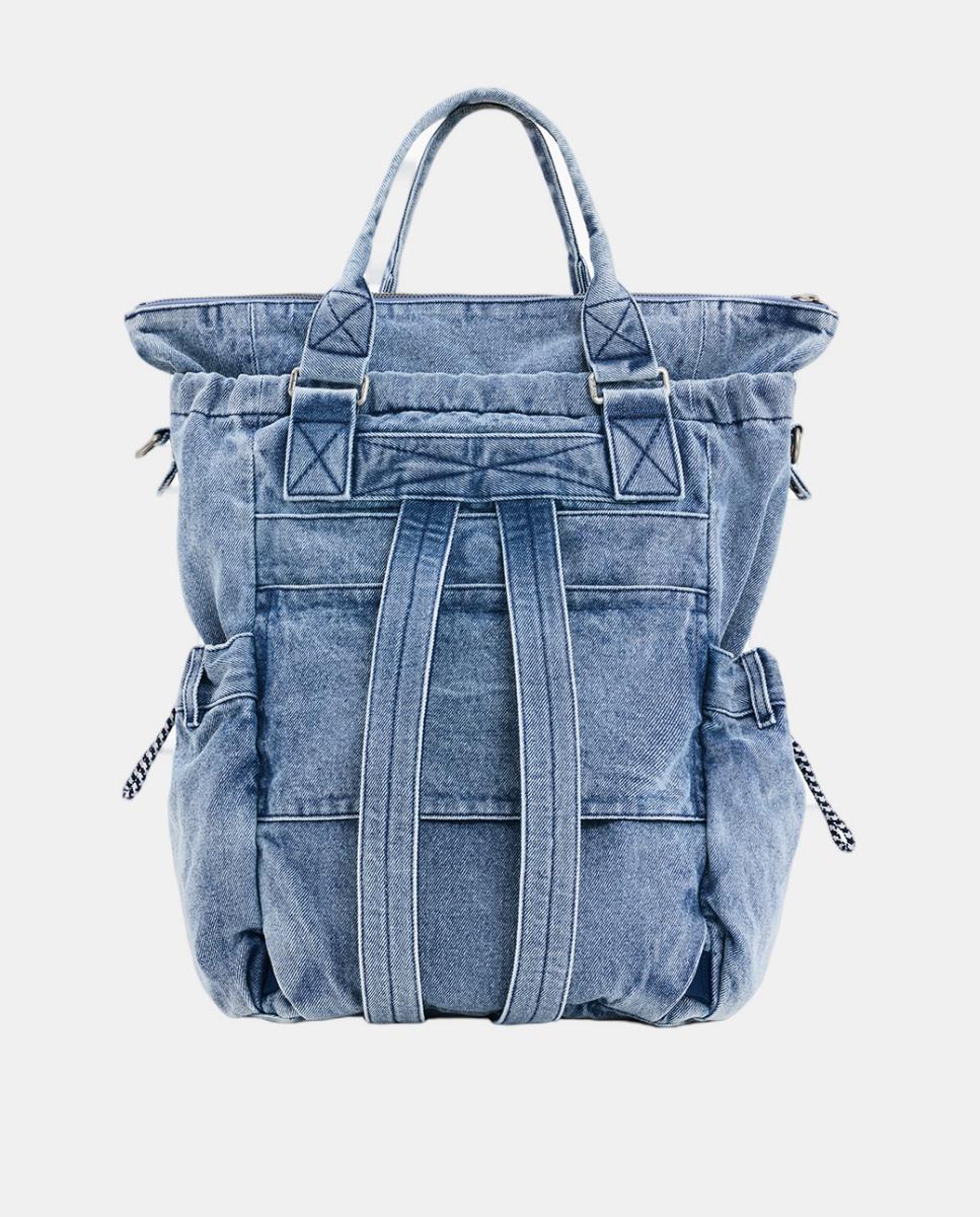Mochila de Ganga Grande Azul-4