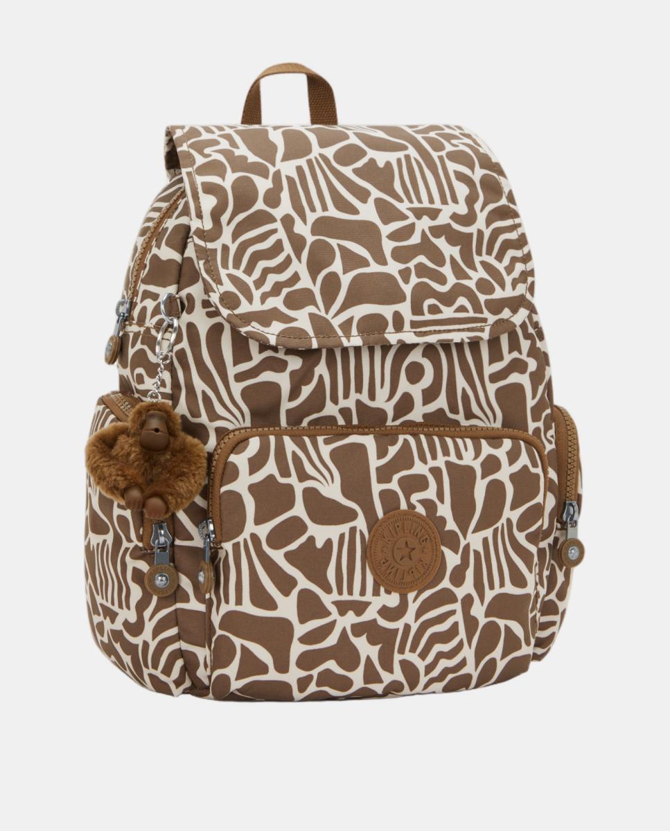 Mochila Média com Correias Ajustáveis, Modelo City Zip S Verde-4