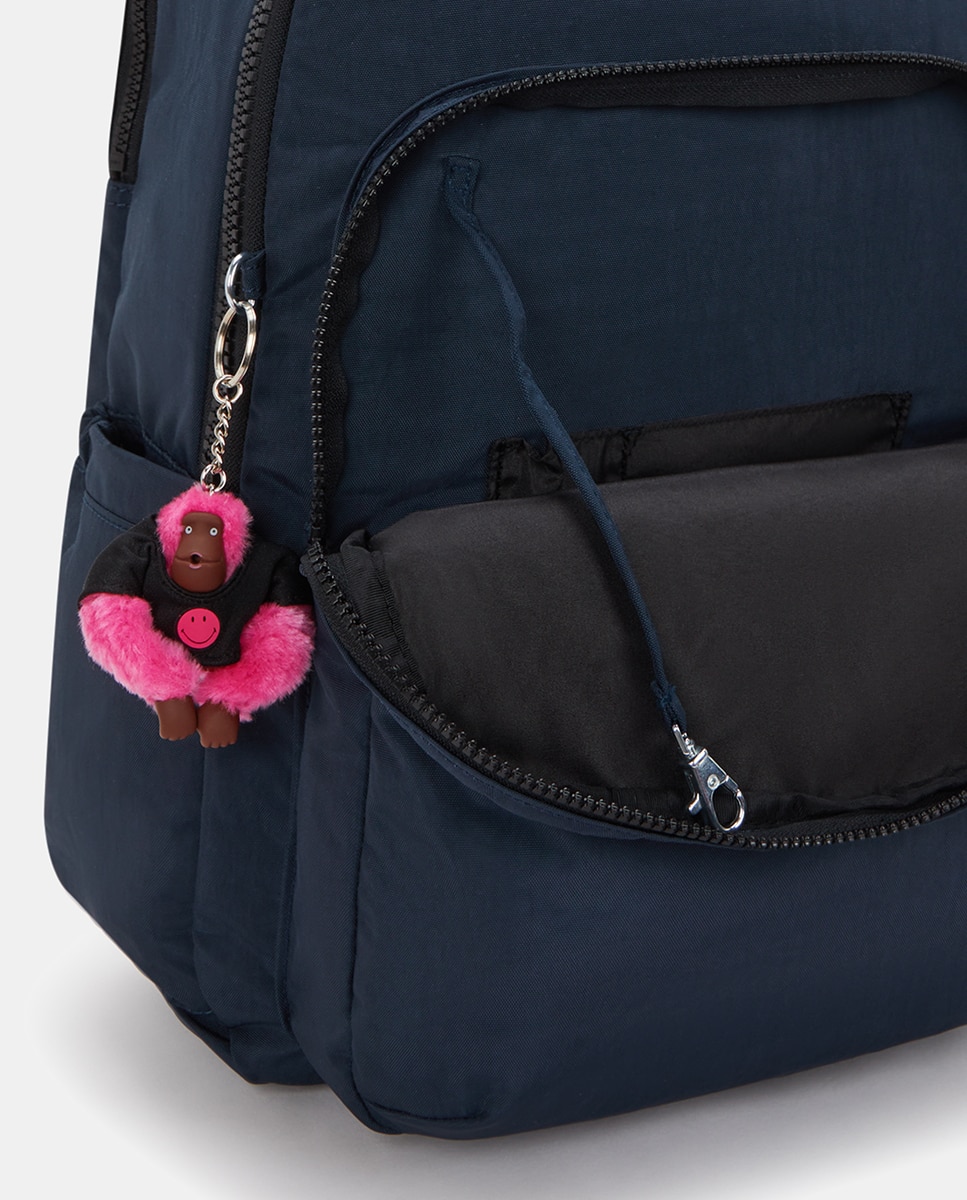 Mochila Grande com Compartimento para Portátil, Modelo Seoul Lap Azul-5