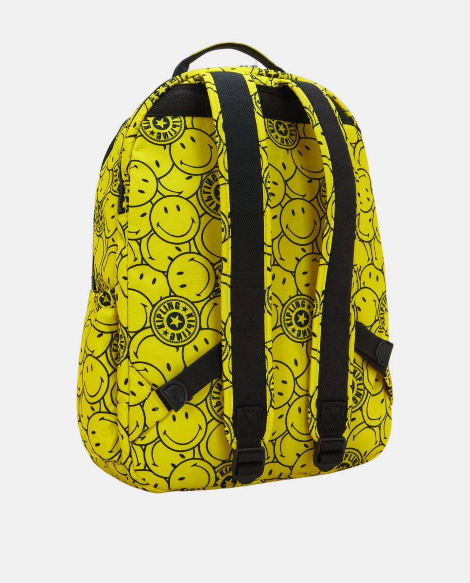 Mochila Grande com Compartimento para Portátil, Modelo Seoul Lap Amarelo-2