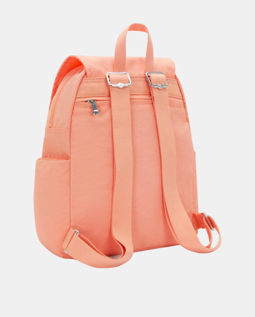Mochila Média com Correias Ajustáveis, Modelo City Zip S Laranja-2