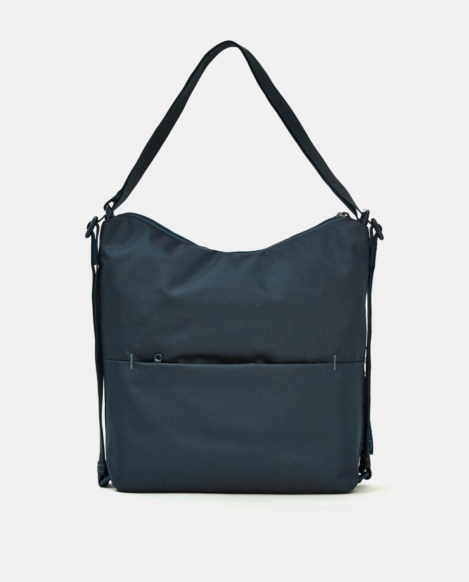 Bolso en tejido convertible mochila - Mandarina Duck - Verde oscuro Verde oscuro-3