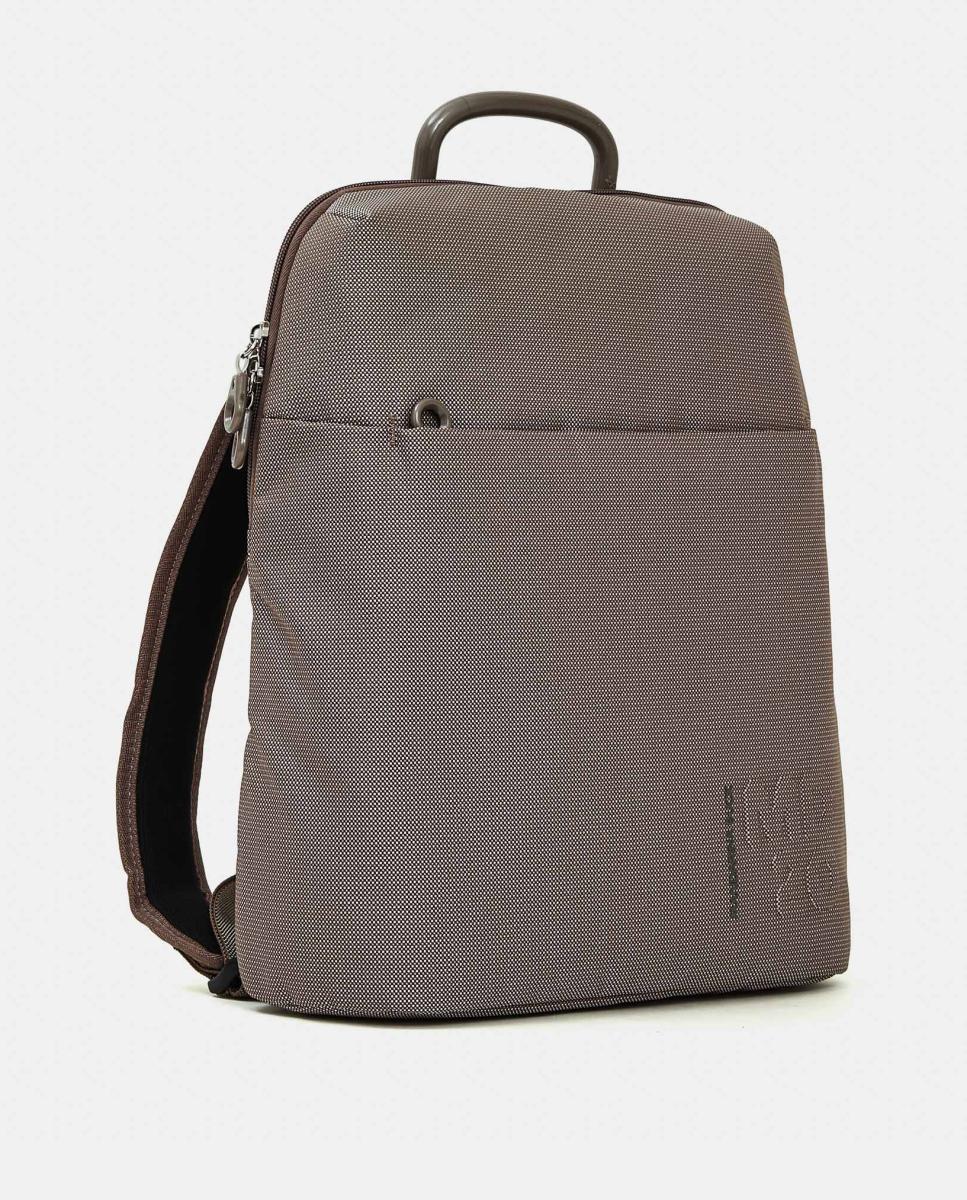 Imagen 2 de Mochila en tejido con cremallera - Mandarina Duck - Marrón claro Marrón claro