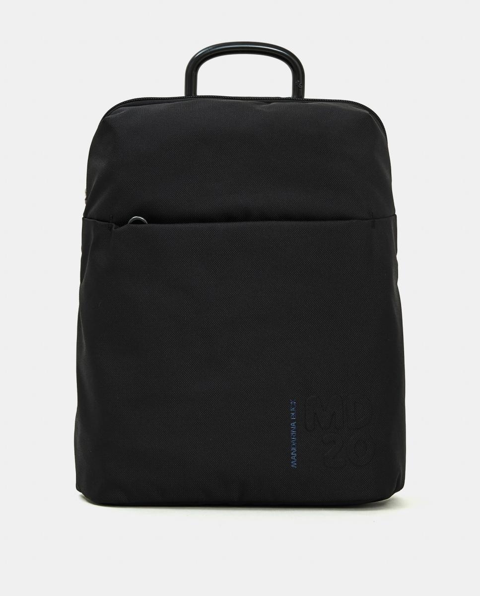 Imagen 1 de Mochila en tejido con cremallera - Mandarina Duck - Negro Negro