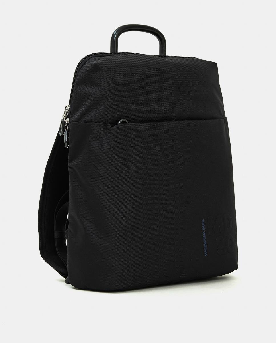 Imagen 2 de Mochila en tejido con cremallera - Mandarina Duck - Negro Negro