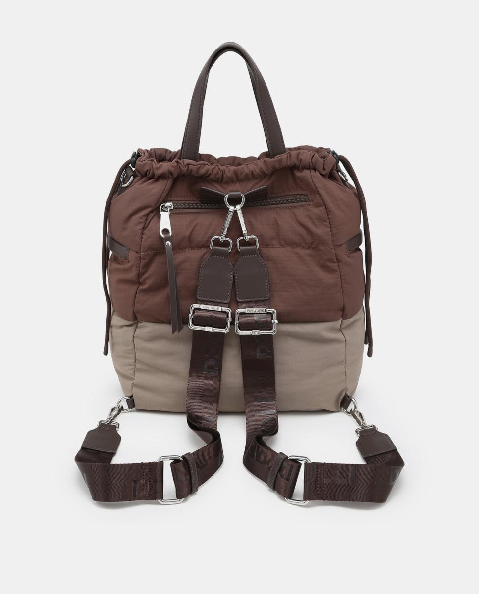 Mochila nylon - Pepe Moll - Marrón Marrón-3