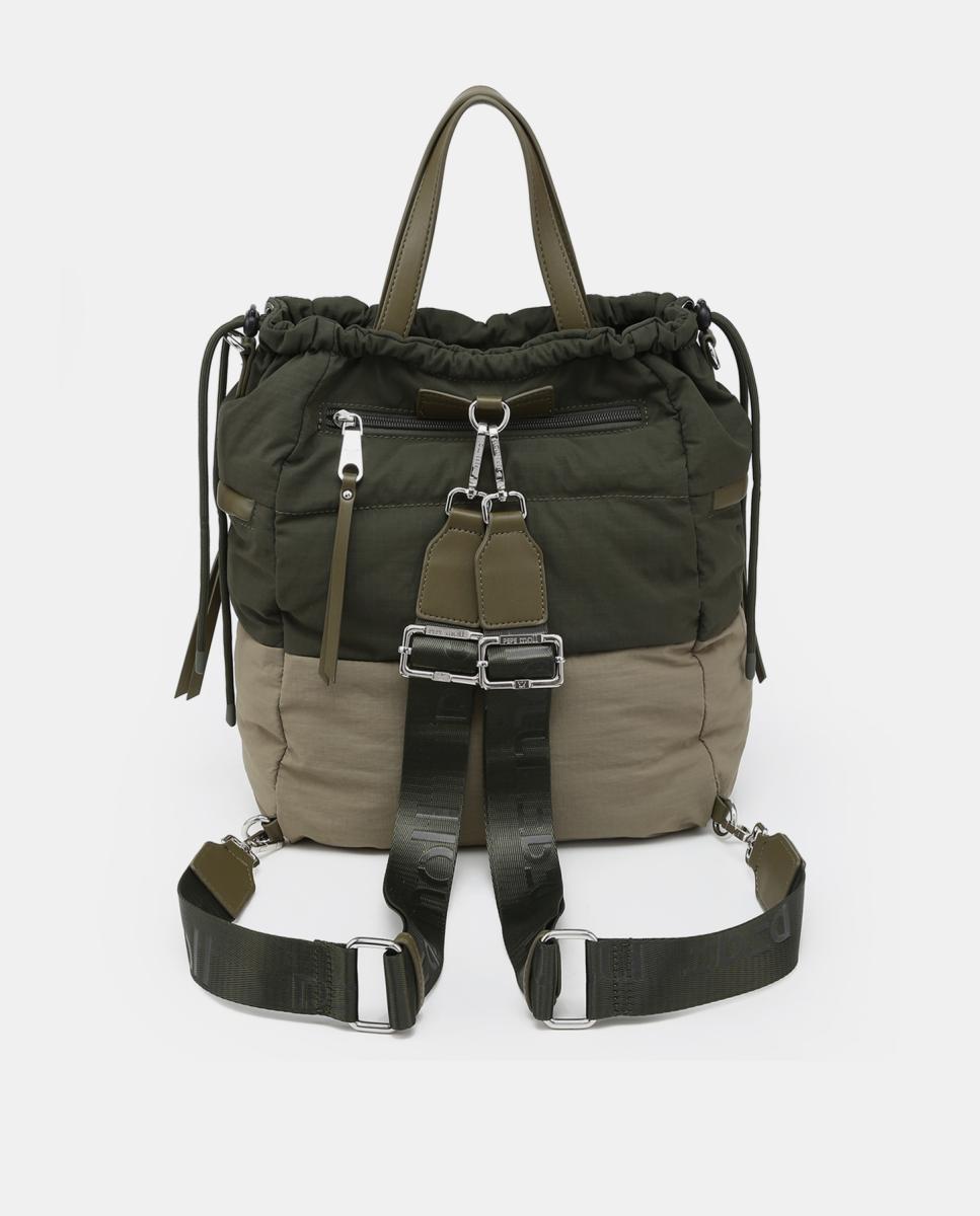 Mochila nylon - Pepe Moll - Verde militar Verde militar-3