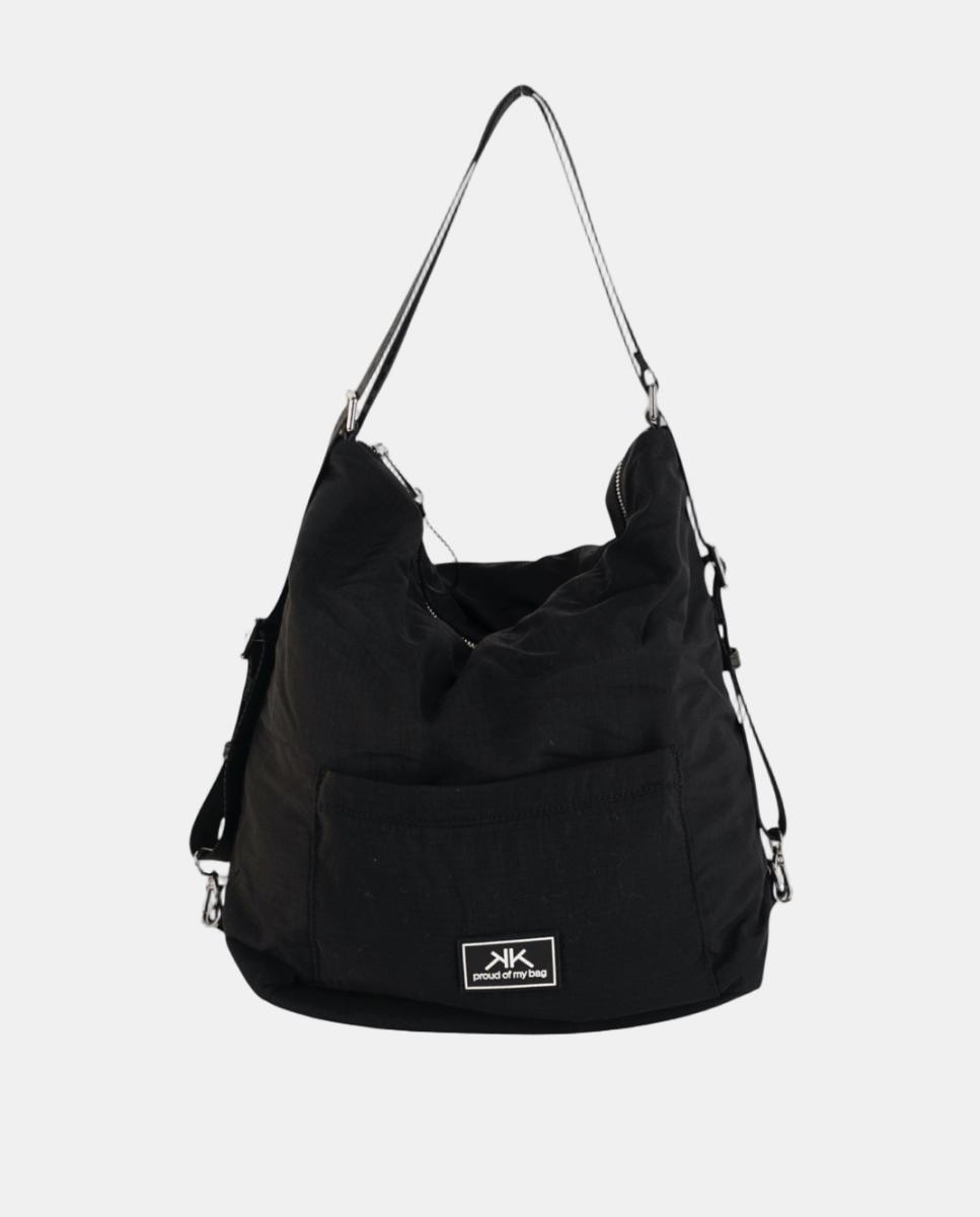 Imagem 0 de Mala Hobo de Nylon Ligeiro Conversível em Mochila