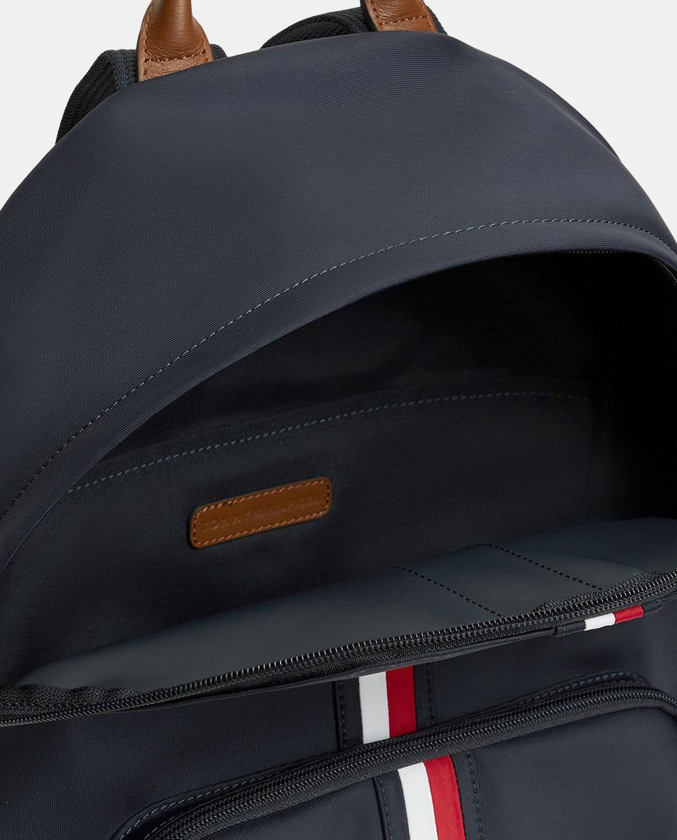 Mochila com Detalhe à Frente - Azul-Marinho Azul-marinho-3