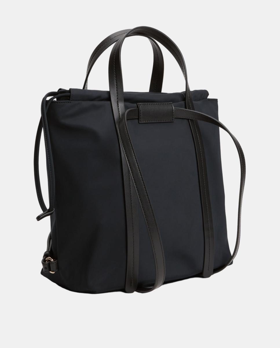 Mochila de mujer en color - Tommy Hilfiger - Negro Negro-2
