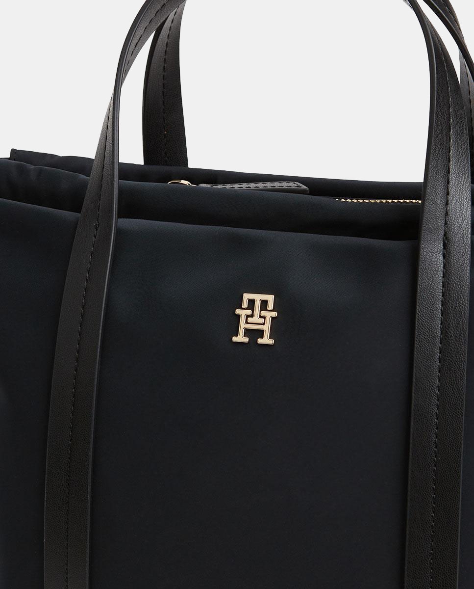 Mochila de mujer en color - Tommy Hilfiger - Negro Negro-4