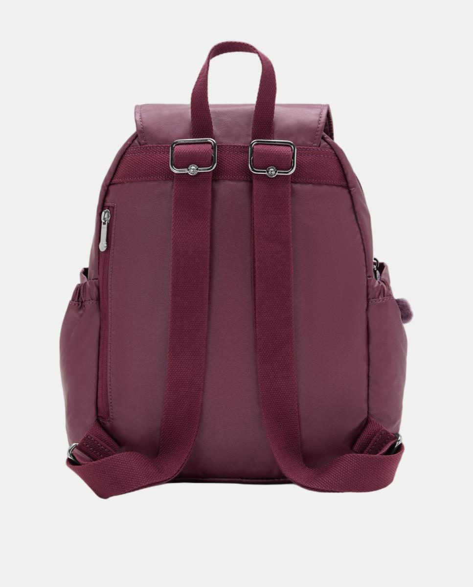 Mochila Pequena com Aba Protetora Roxo-2