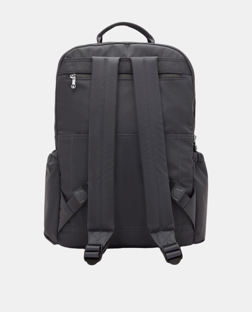 Mochila Grande com Compartimento para Portátil Cinzento-escuro-2