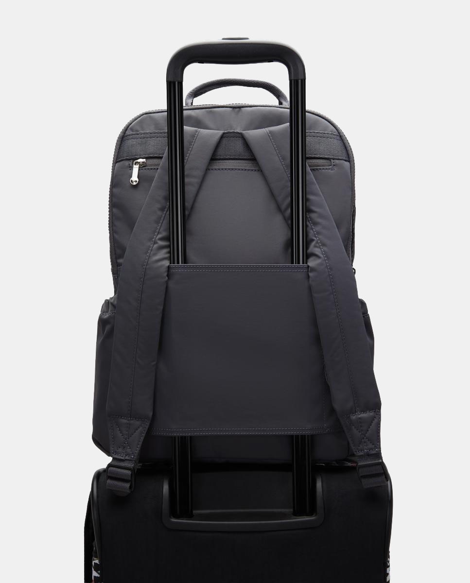 Mochila Grande com Compartimento para Portátil Cinzento-escuro-6