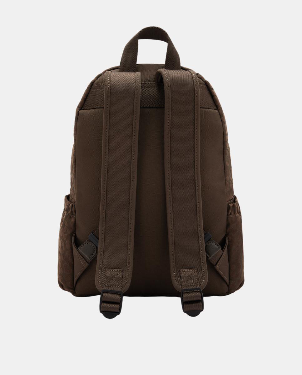 Mochila média com Grande Capacidade de Armazenamento Castanho-escuro-2