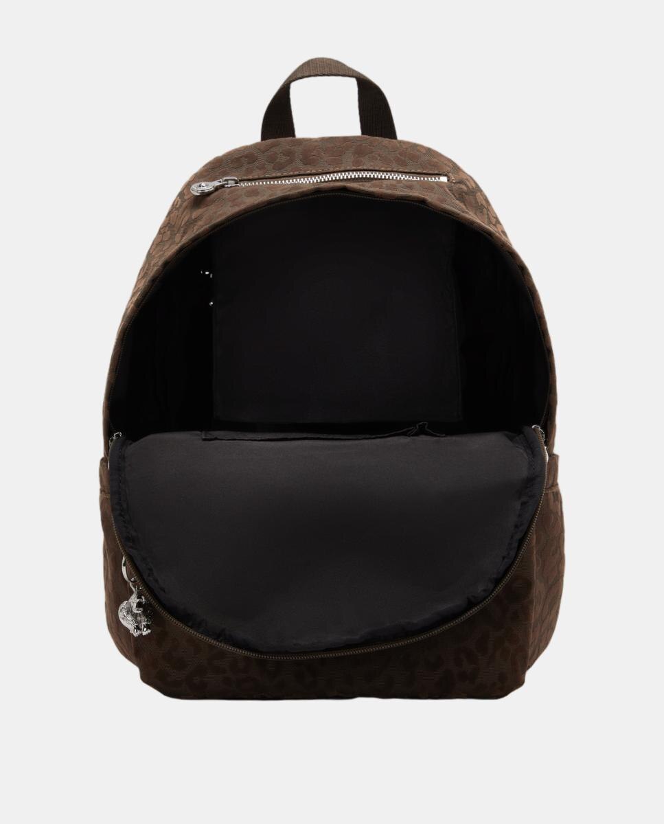 Mochila média com Grande Capacidade de Armazenamento Castanho-escuro-3