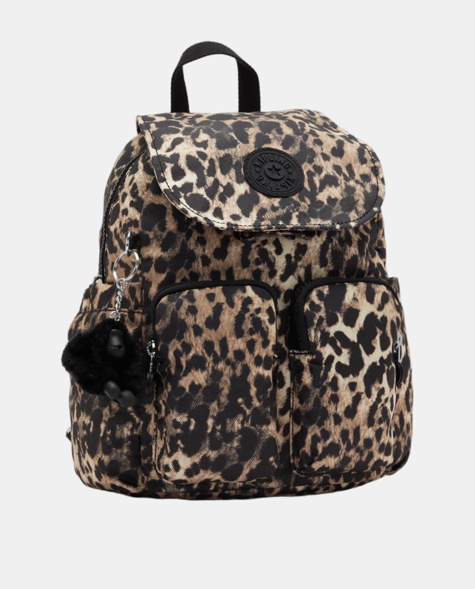 Mochila Pequena com Design Compacto Multicolor-4