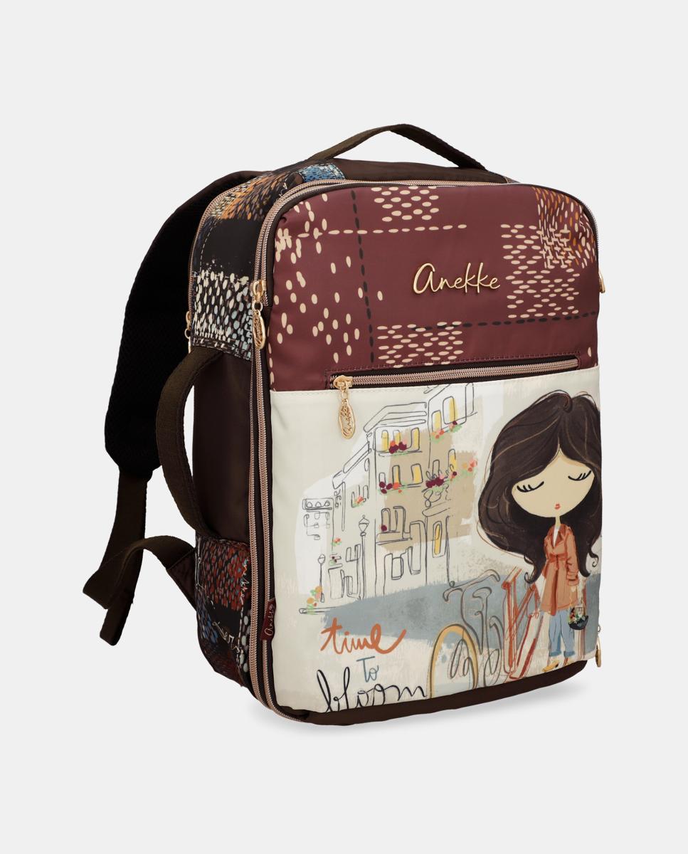 Mochila de Viagem Estampada Tulip Multicolor-2