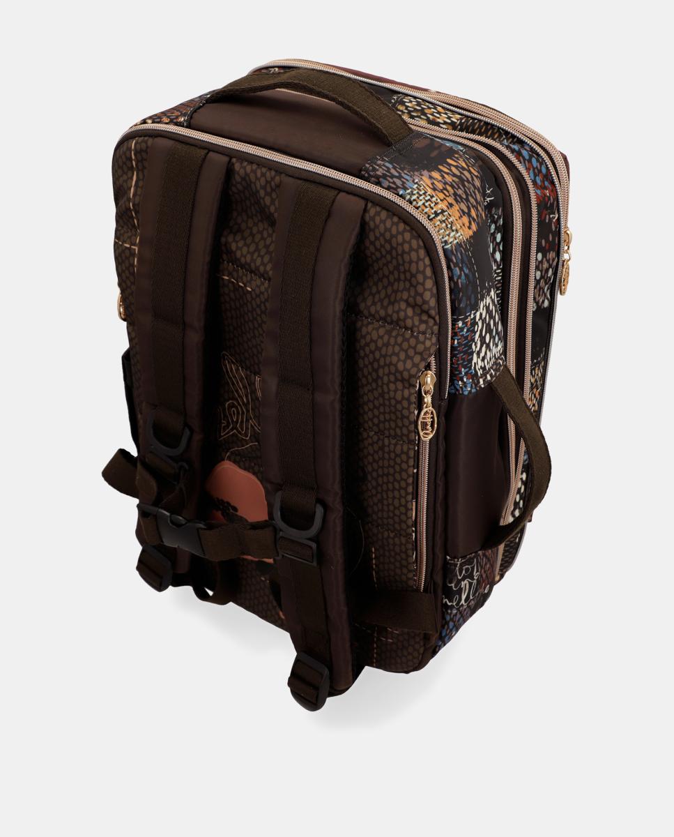 Mochila de Viagem Estampada Tulip Multicolor-4