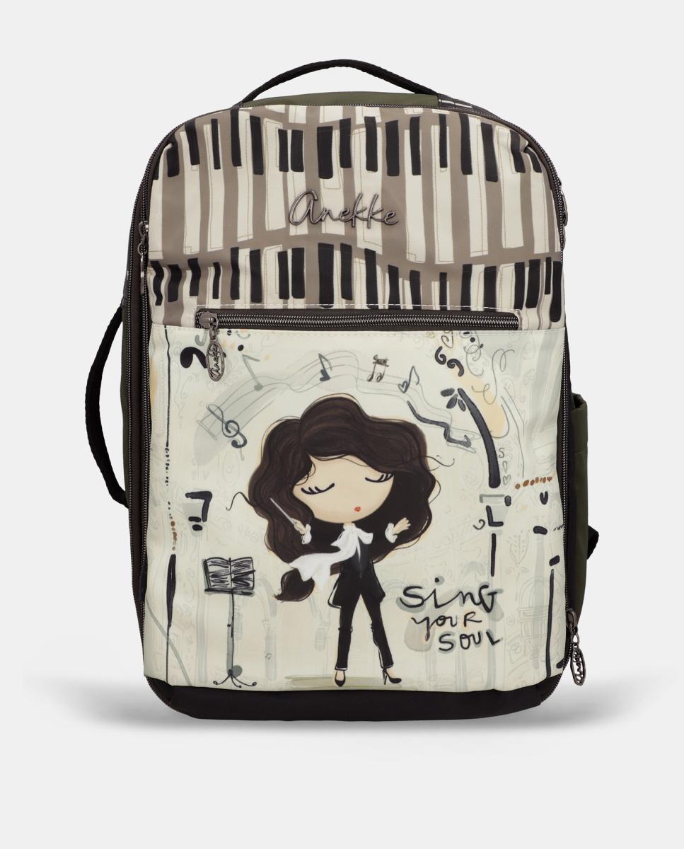Imagem 0 de Mochila de Viagem Estampada Orchestra