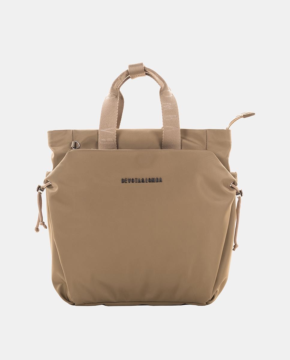 Imagen 0 de Mochila con doble asa Beige