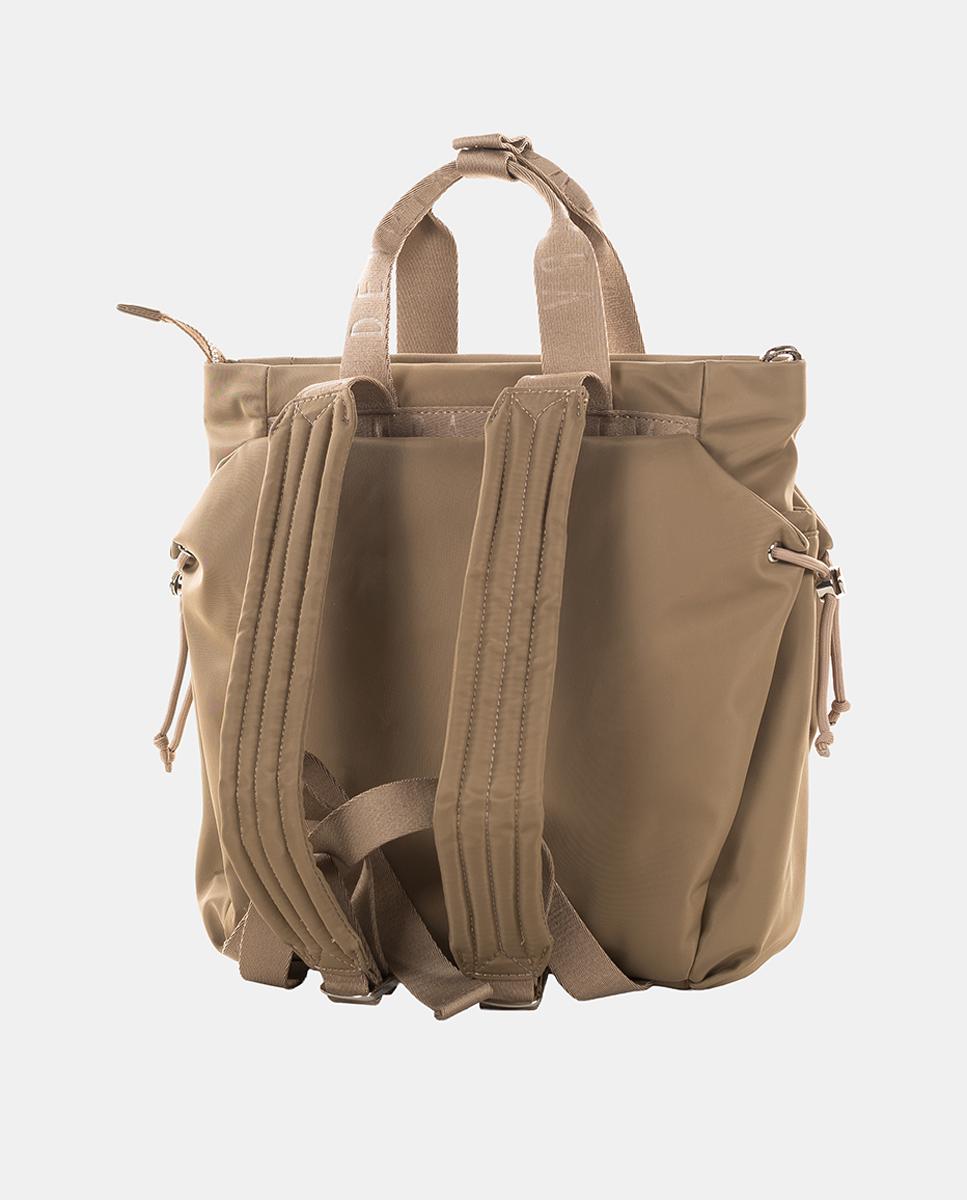 Mochila con doble asa - Devota & Lomba - Beige Beige-3